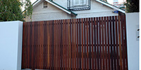 Timber Sliding Gates